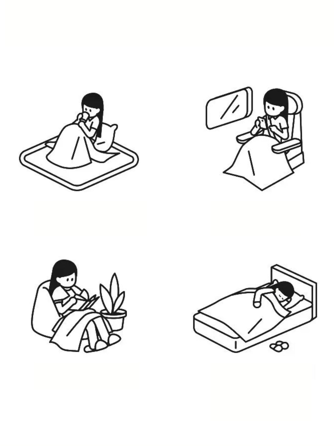 Plaid effet fourrure