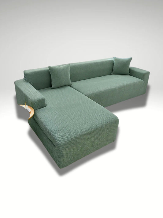 housse de canapé d'angle 5 places