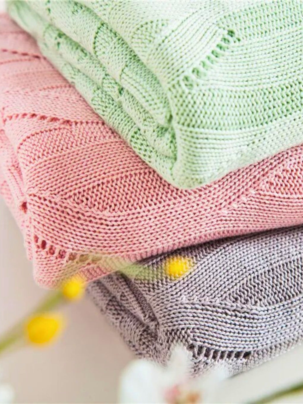 Plaid mailles