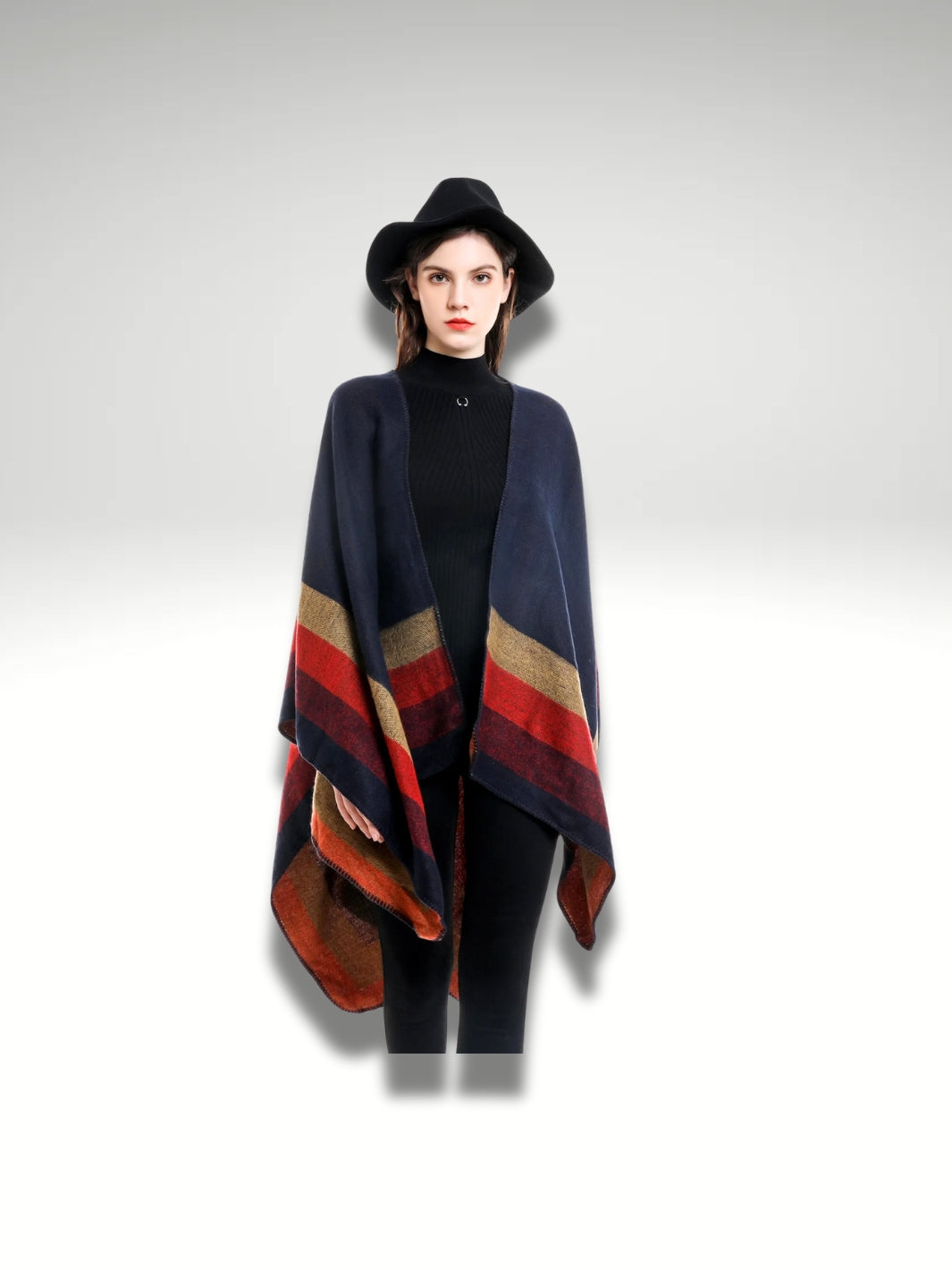 poncho femme sans manche