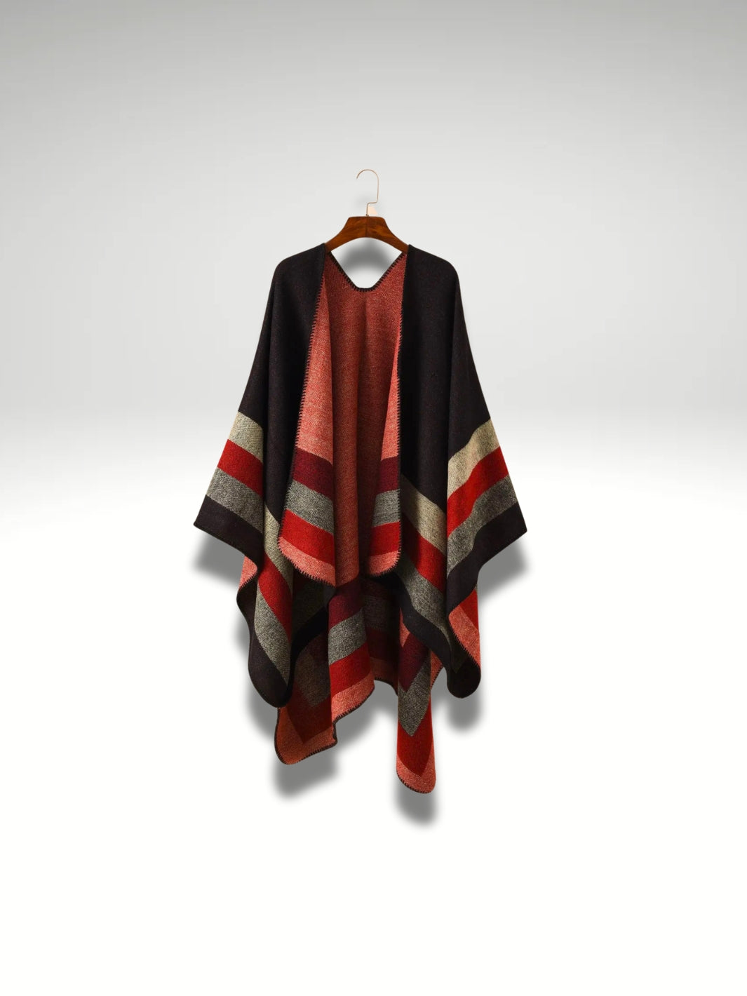 veste poncho femme
