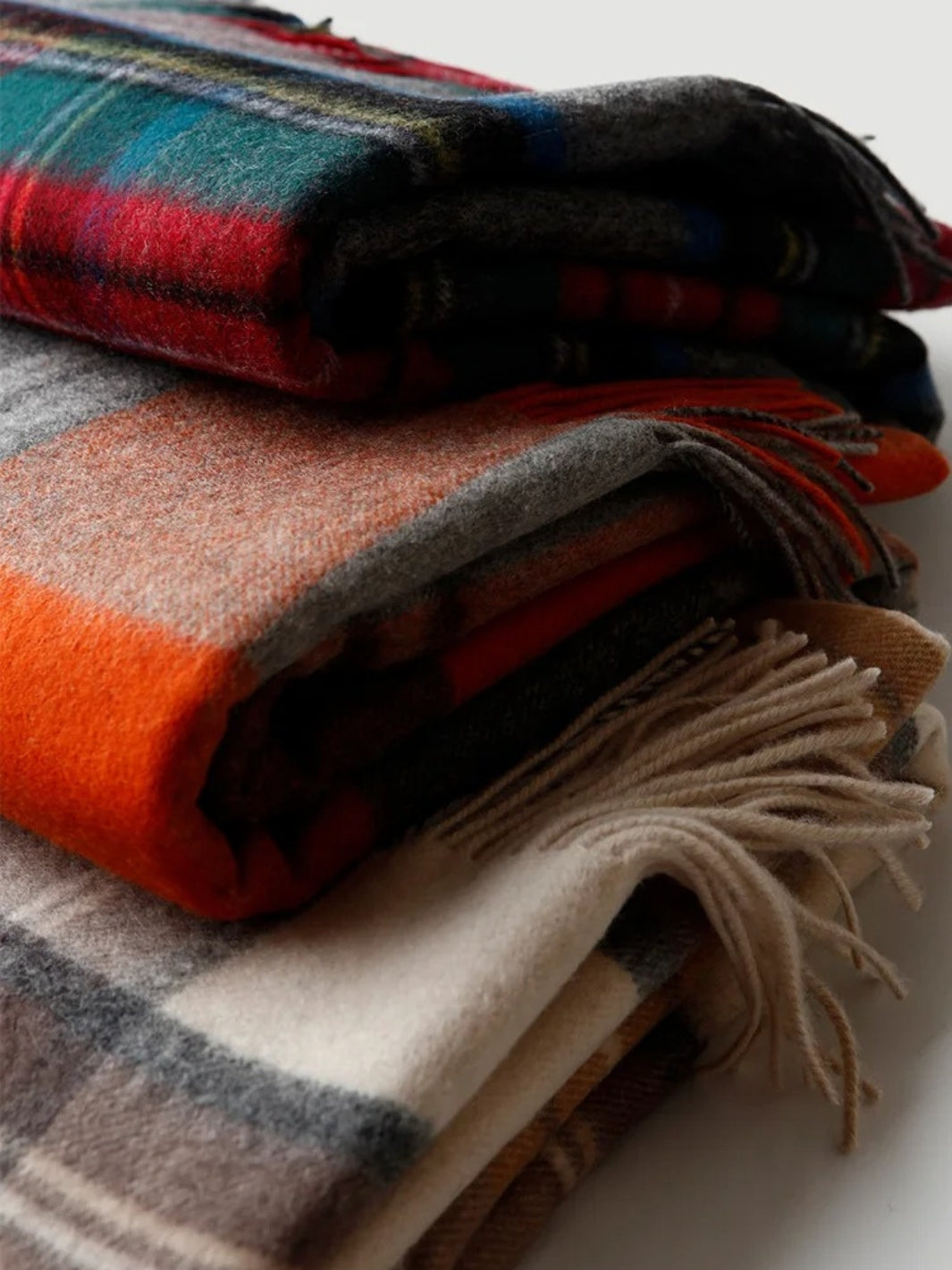 plaid tartan ecossais 100 laine