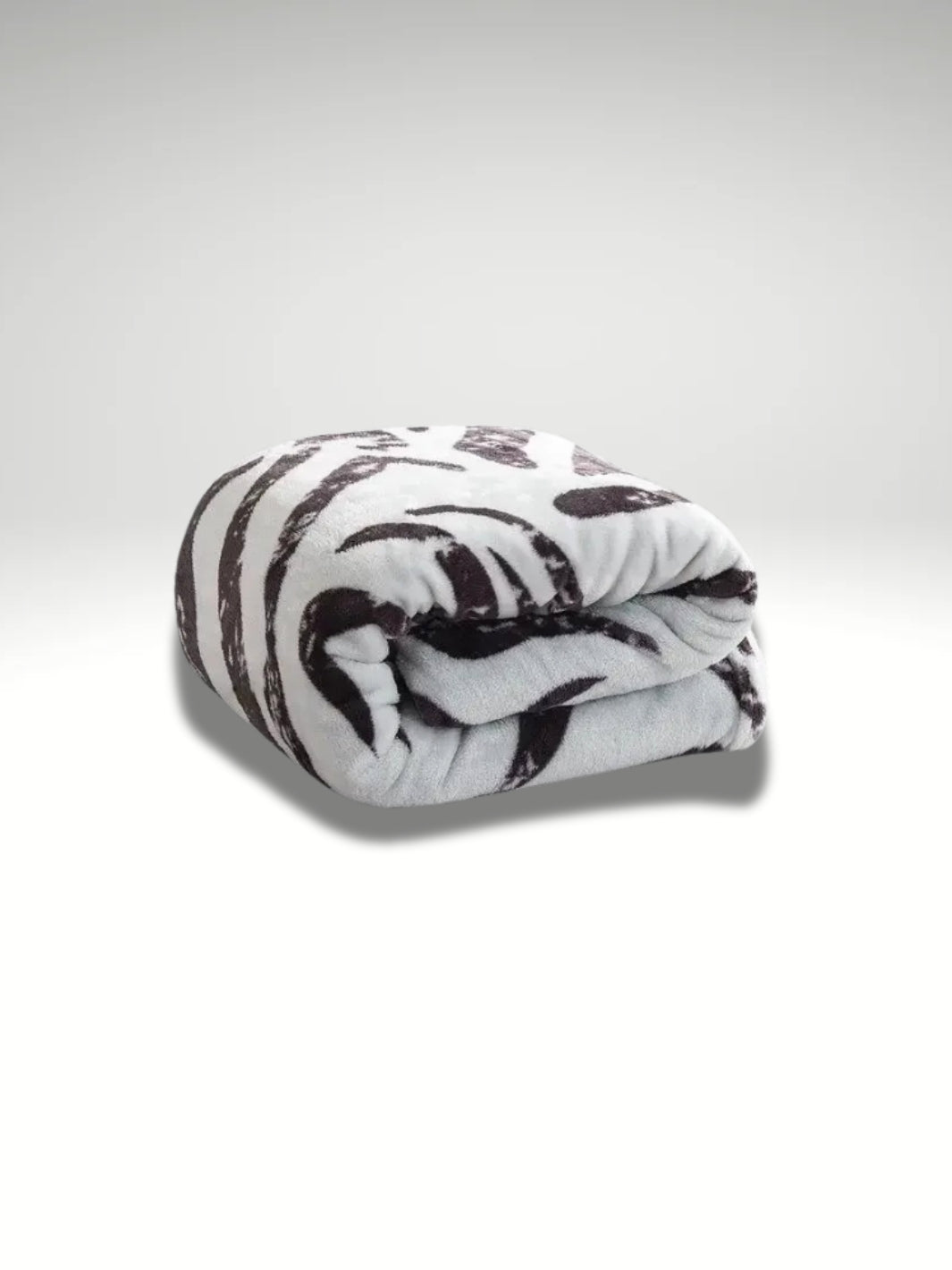 plaid leopard blanc
