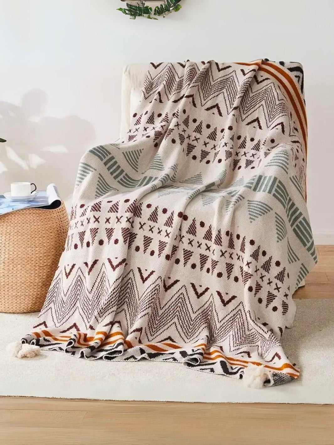 jeté de canapé boheme