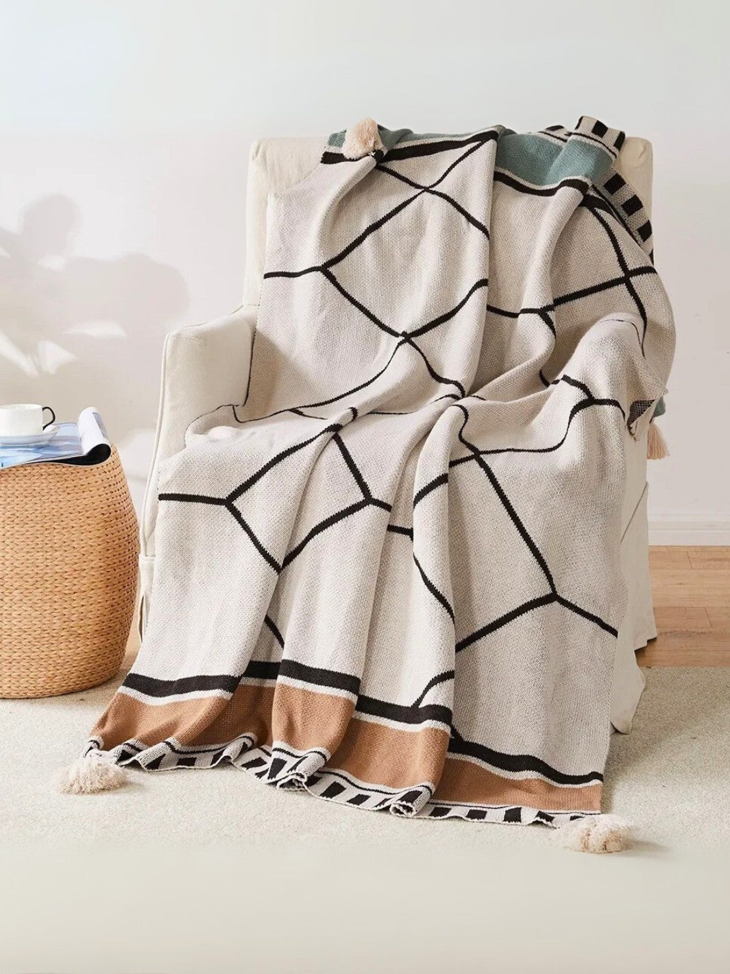 jete de canape creme