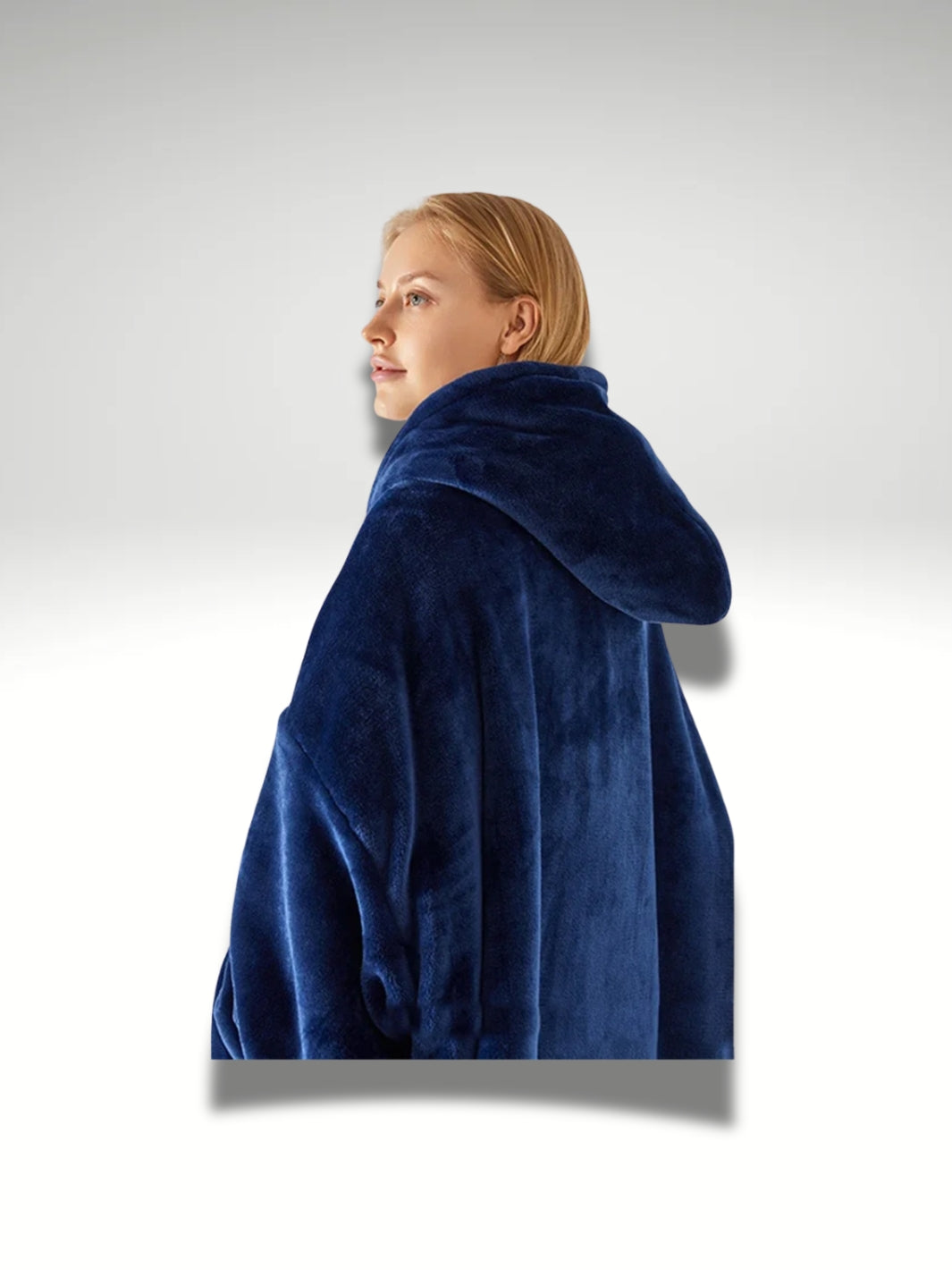 sweat plaid zippé femme