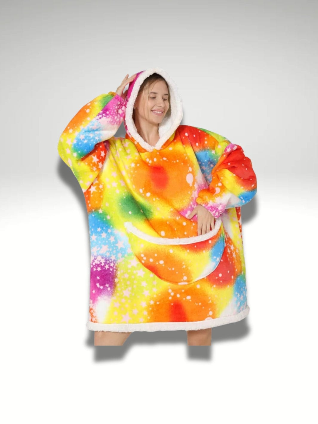 sweat plaid en polaire sunday mood