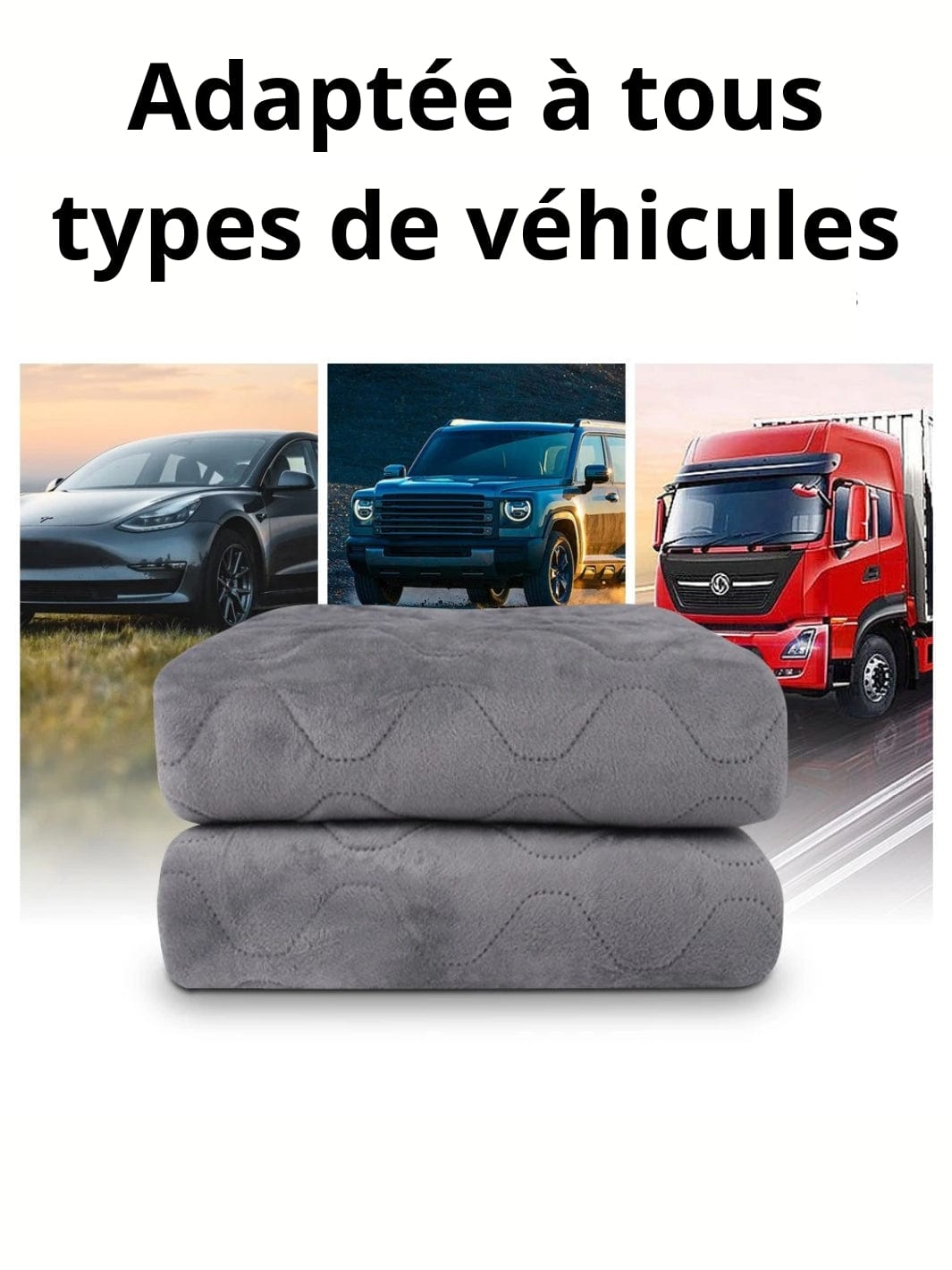 Couverture chauffante pour voiture