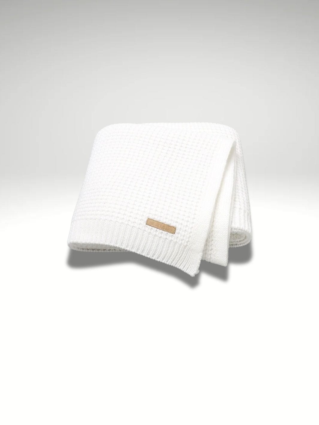 Plaid bébé | Blanc Blanc