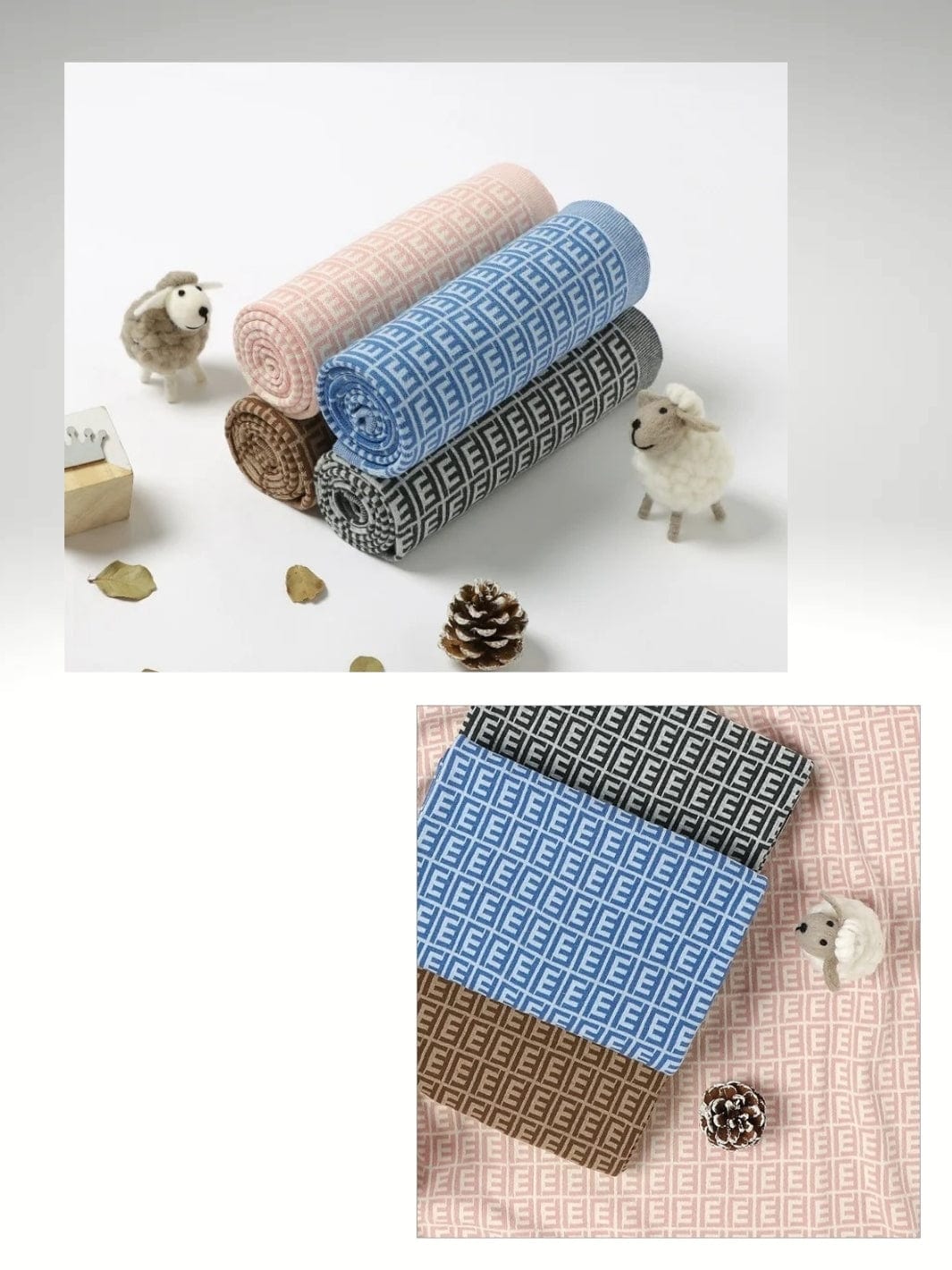 Plaid bebe polaire | bleu