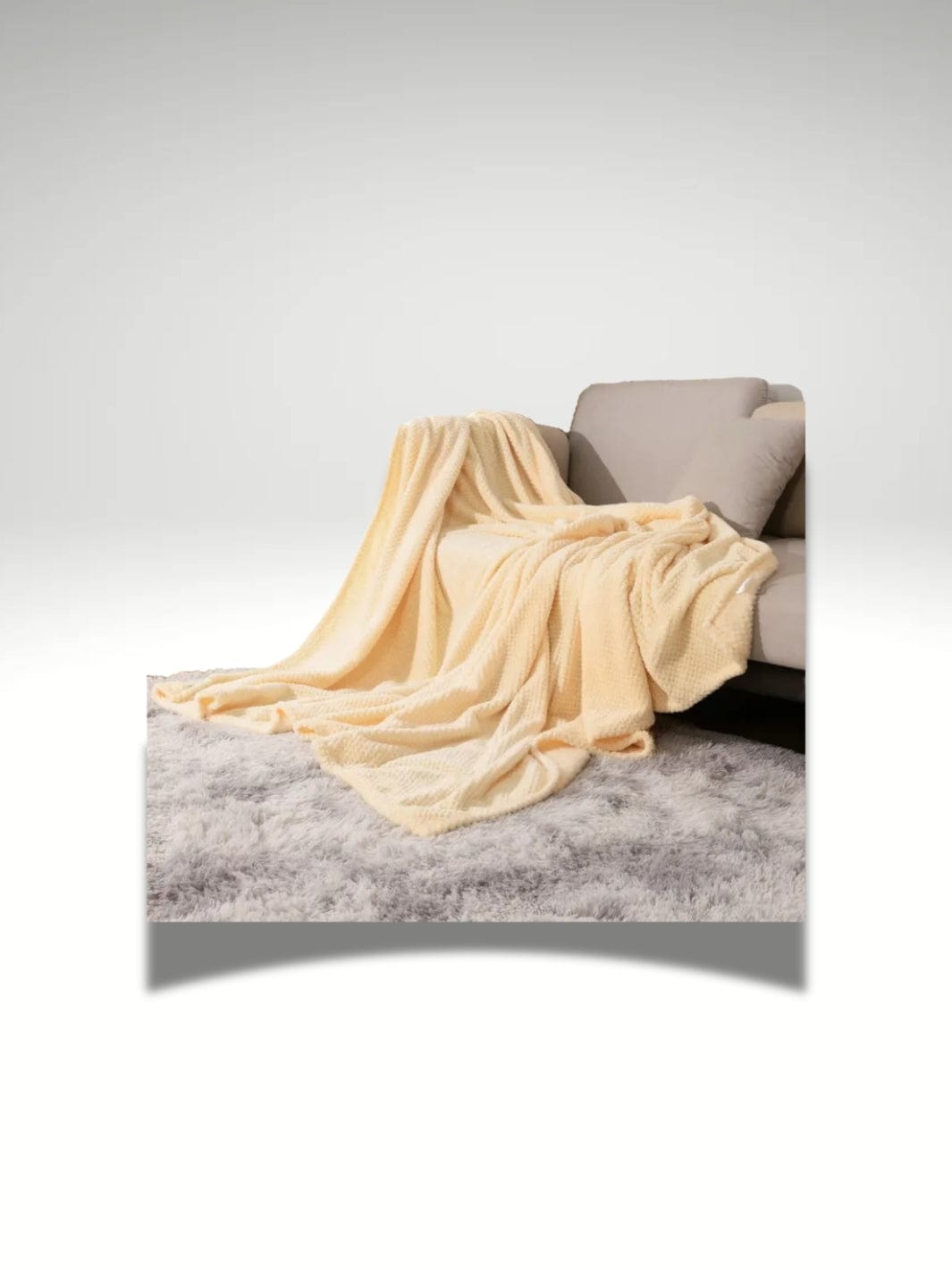 Plaid beige 220x240 Beige / 220x240cm