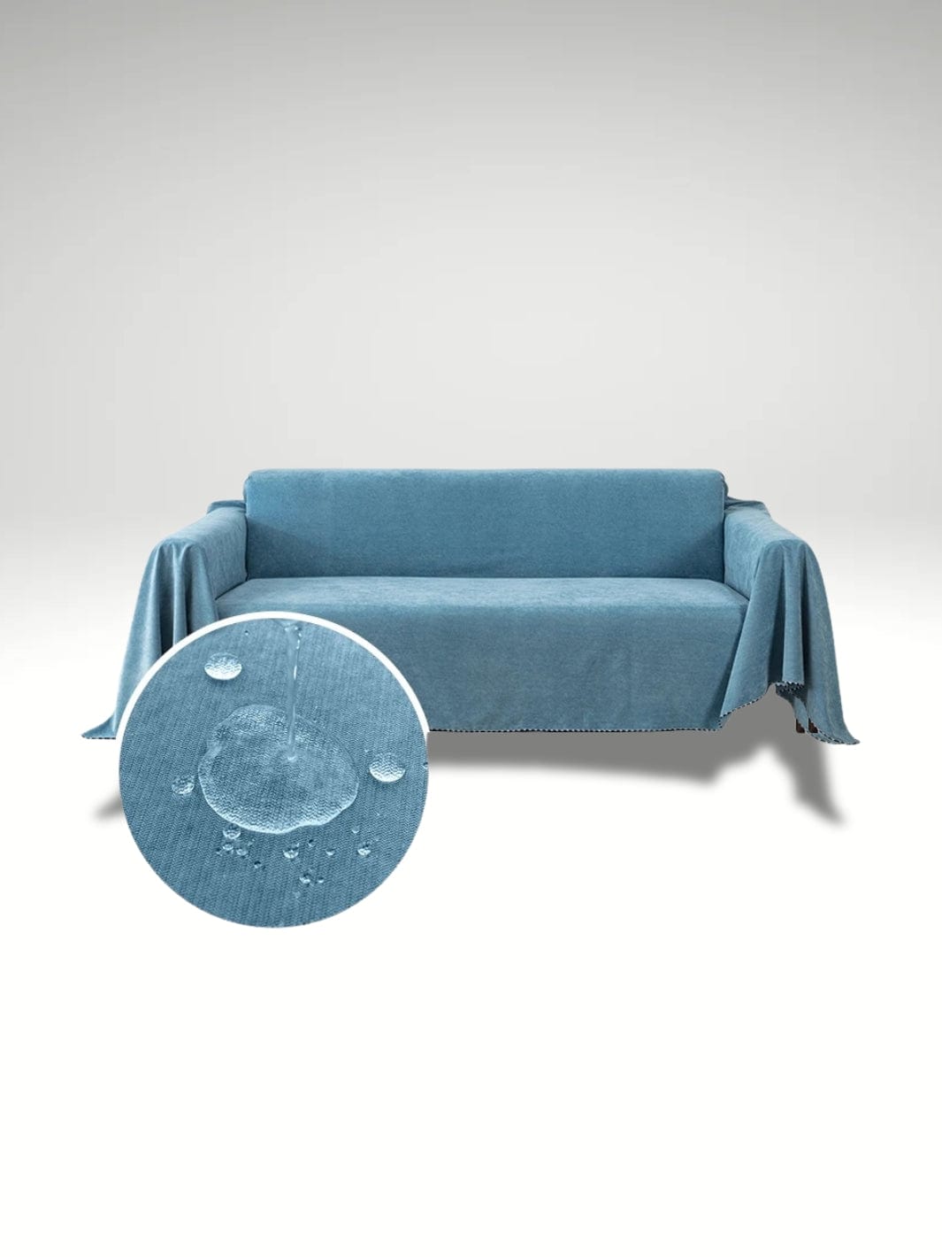 Plaid canapé imperméable | bleu Bleu ciel / 5XL(180x420cm)