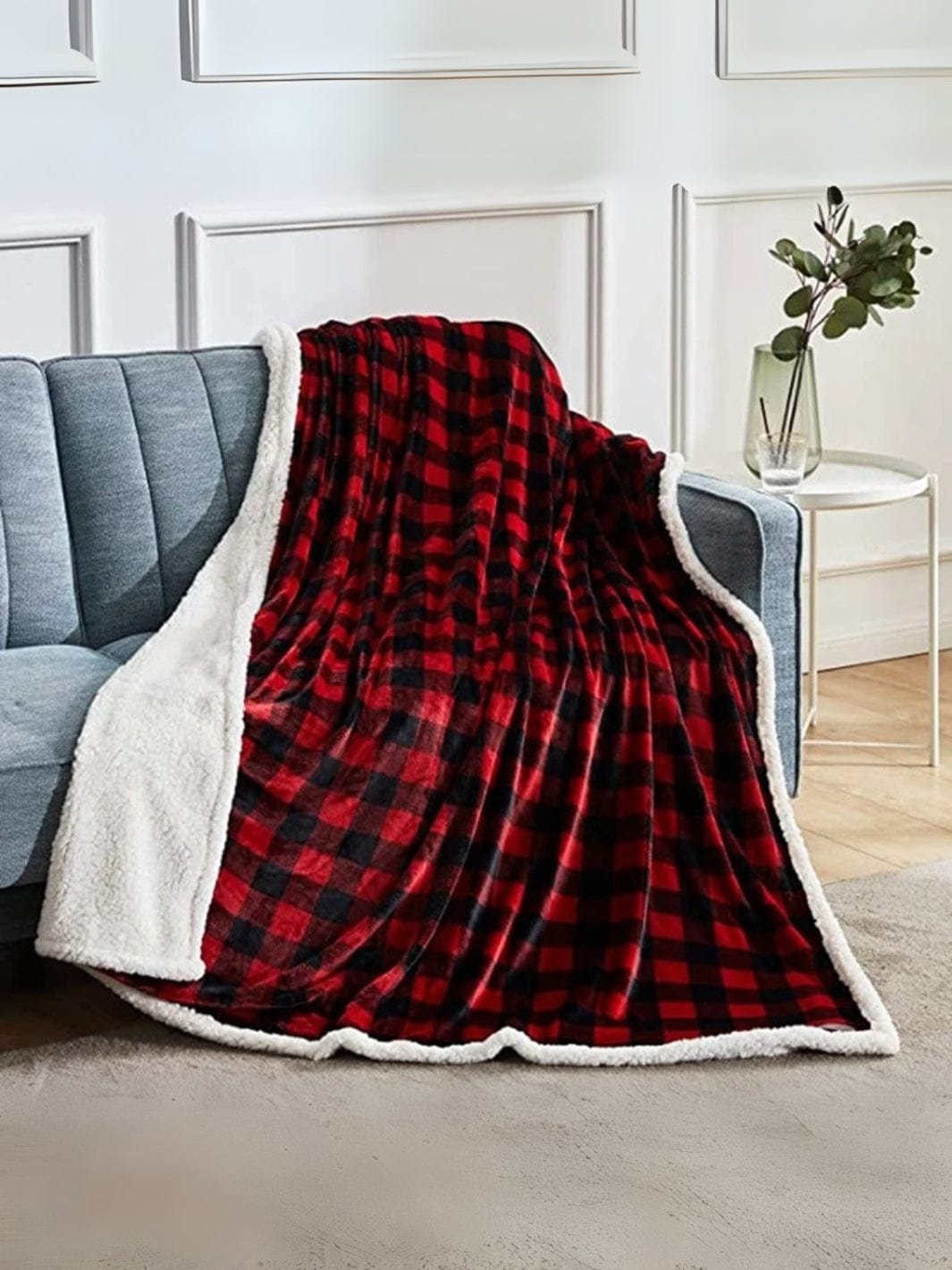 Plaid carreaux ecossais