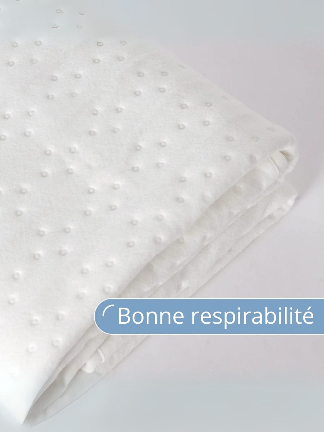 Plaid chauffant 1 personne Blanc / 150x80cm