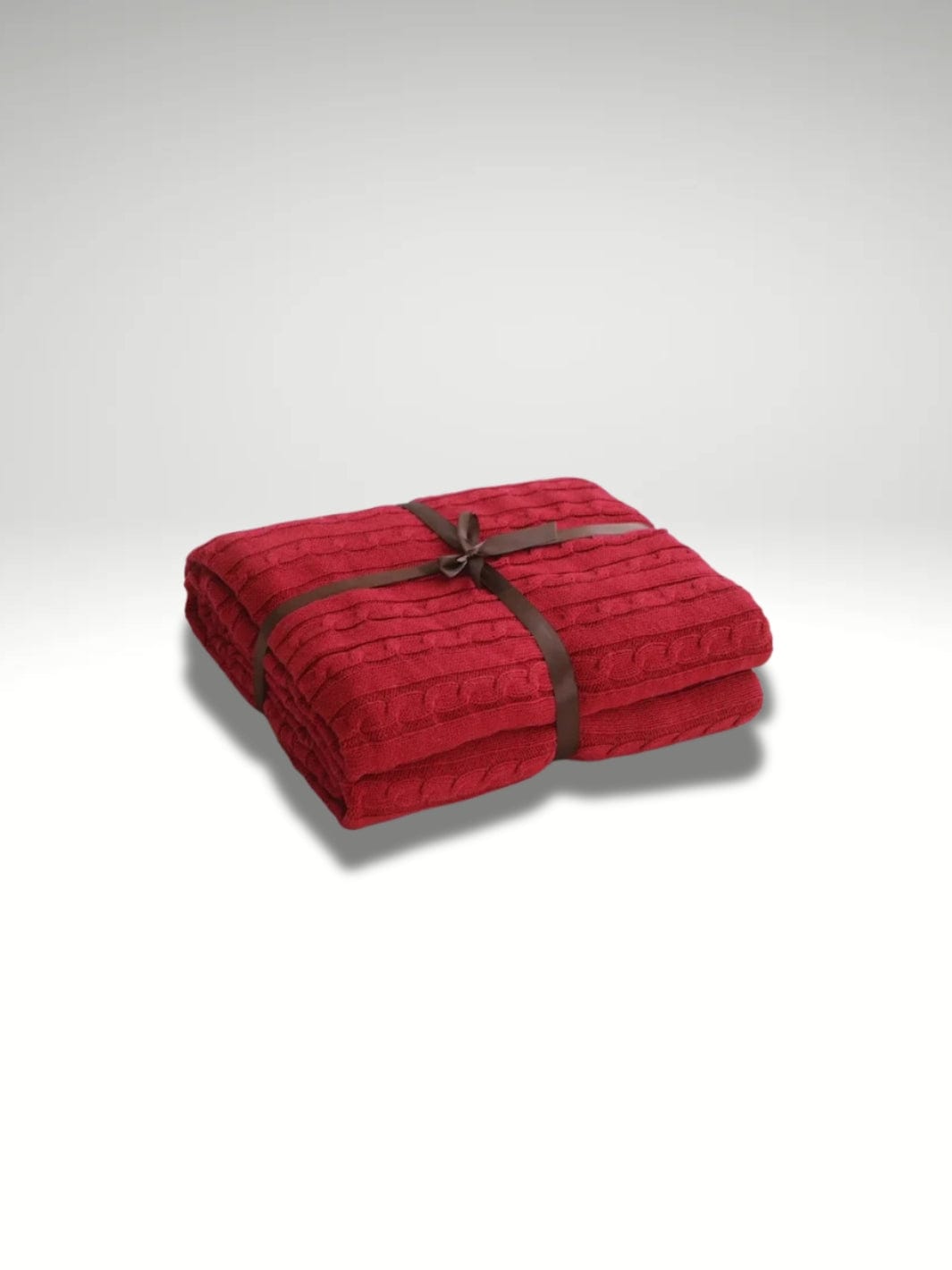 Plaid coton grande taille | Rouge Rouge / 110x180cm