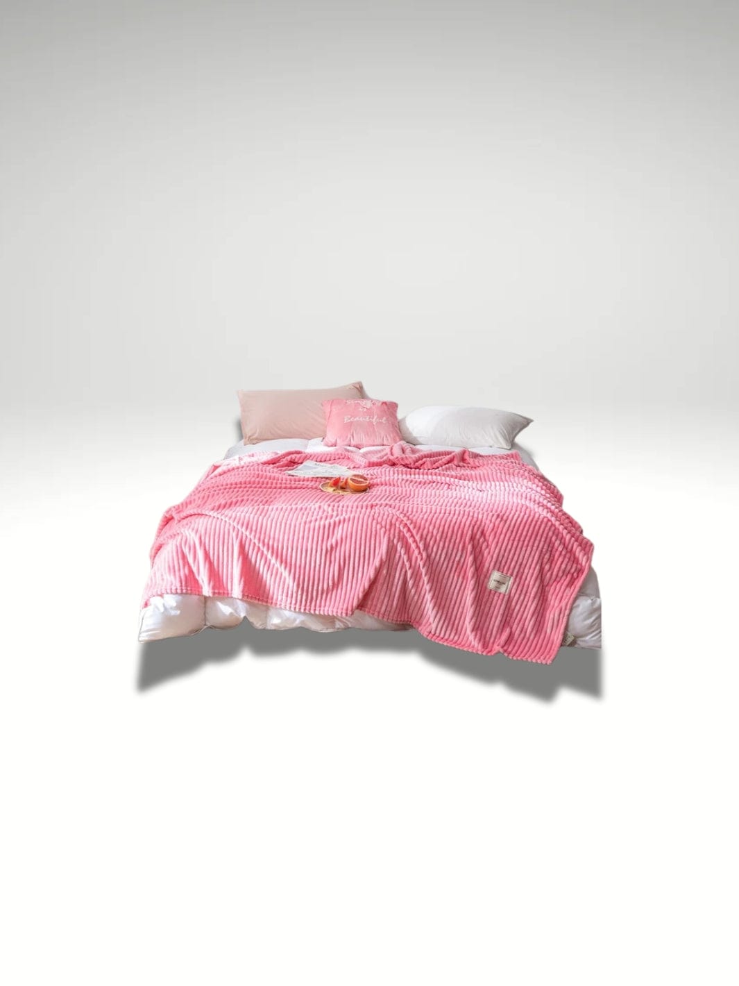 Plaid couverture de lit Rose / 120x200cm