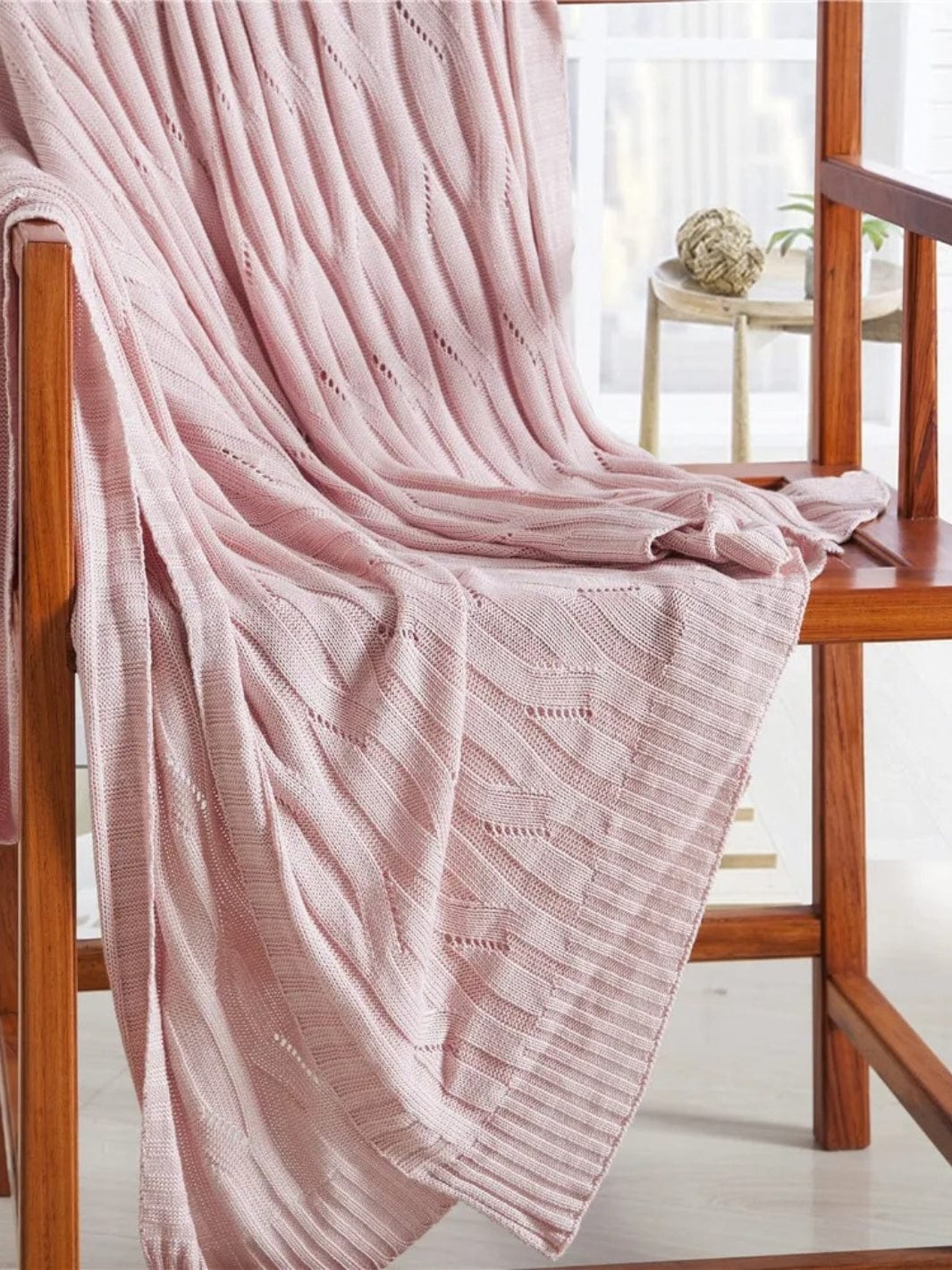 Plaid ecolo | rose Rose / 120x180cm