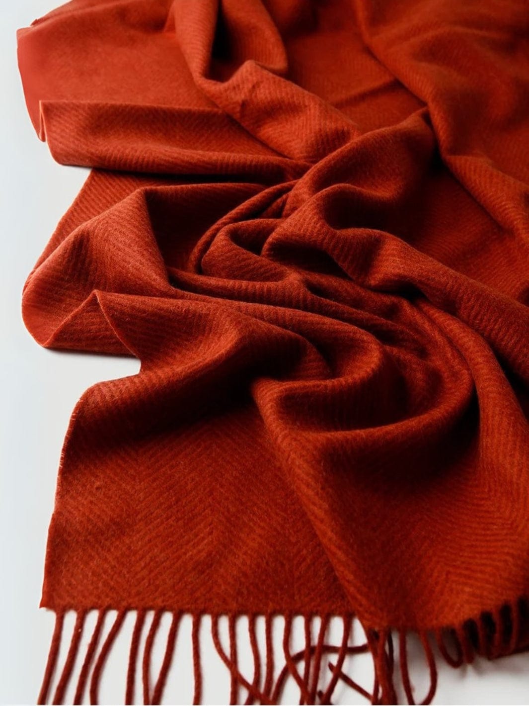 Plaid en laine grosse maille