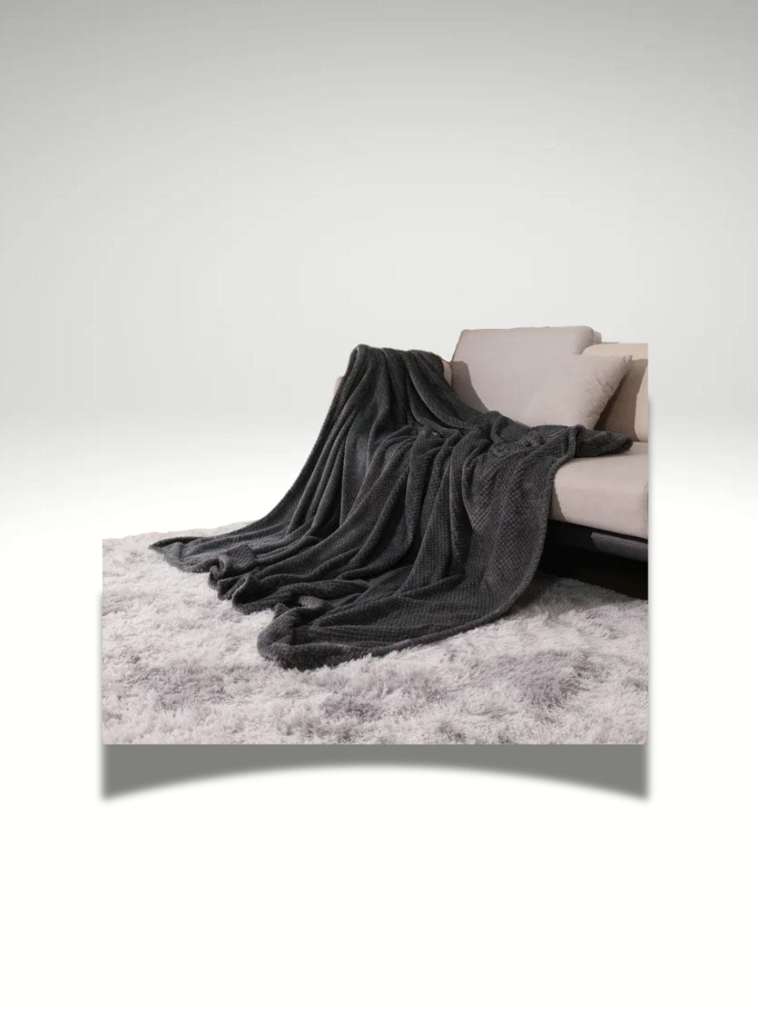 Plaid gris 220x240 Gris / 220x240cm