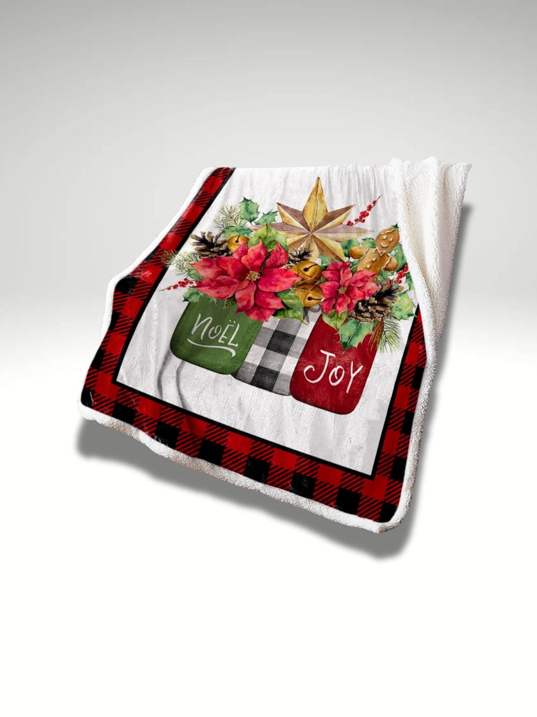 Plaid de noel ecossais