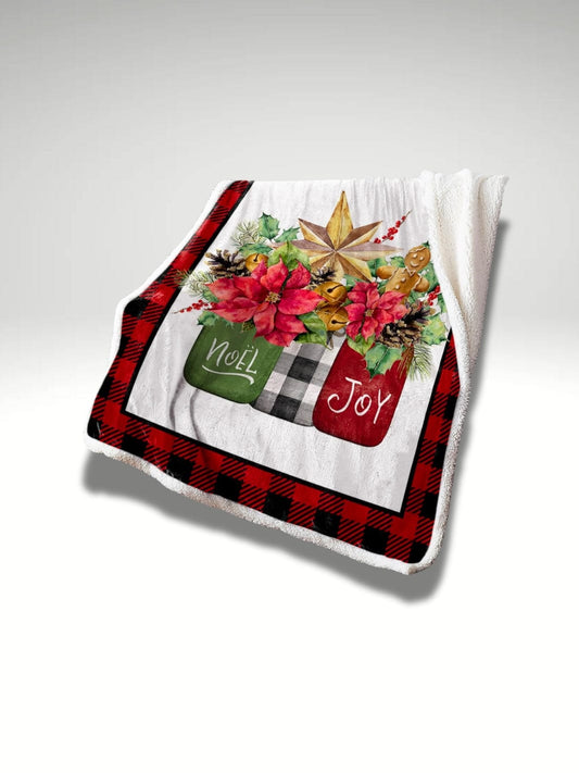 Plaid de noel ecossais