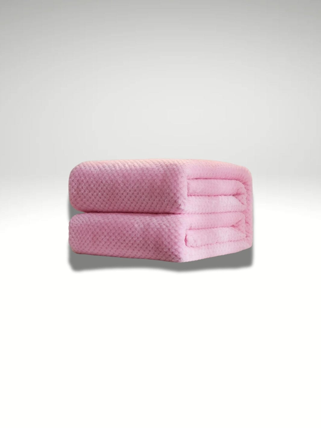 Plaid polaire rose Rose / 100x150cm