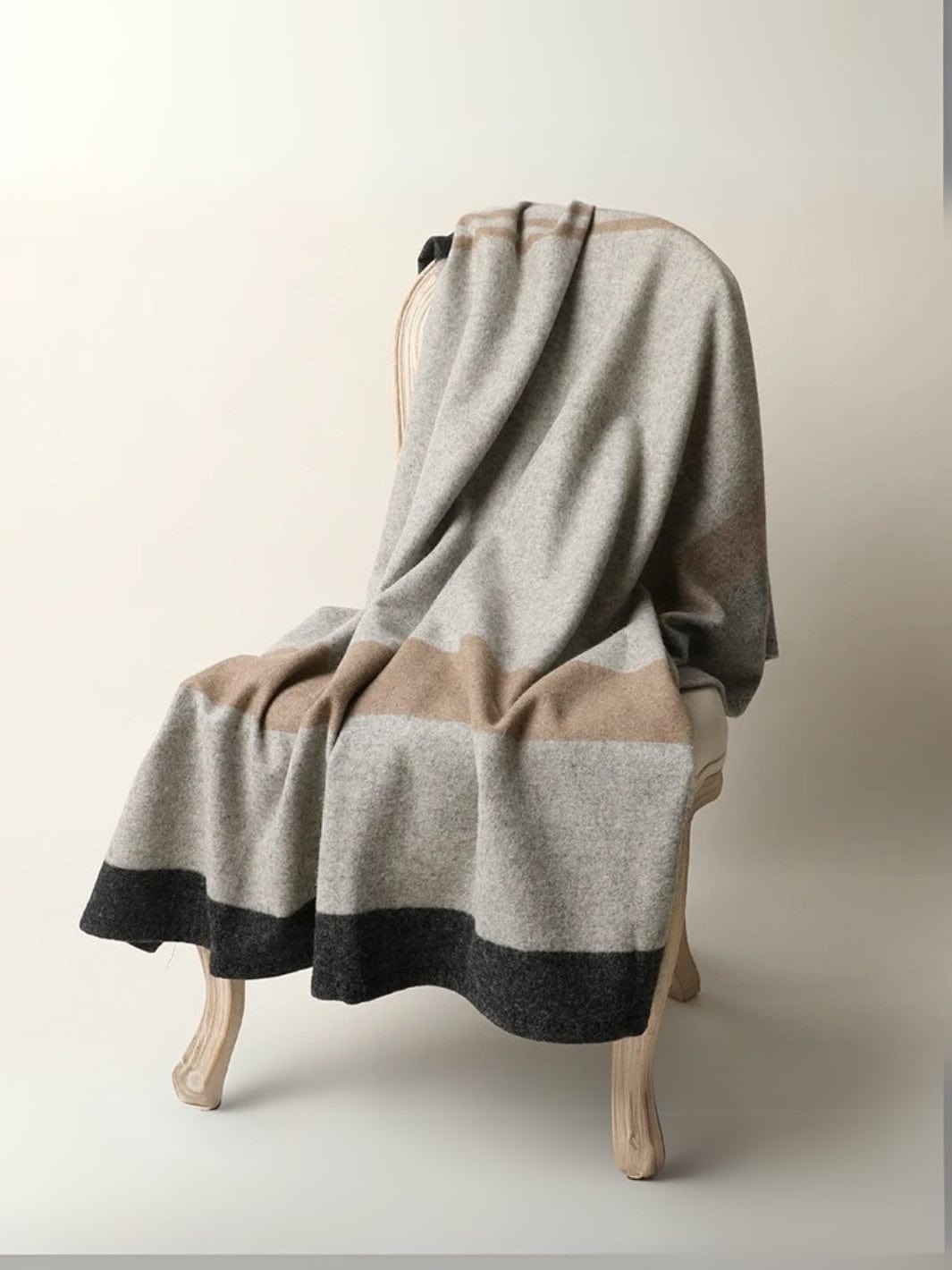 Plaid pure laine