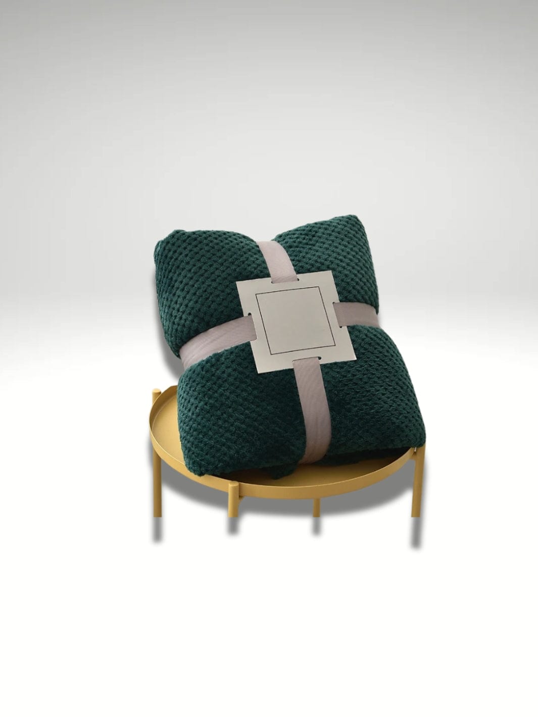 Plaid vert foncé Vert / 100x150cm