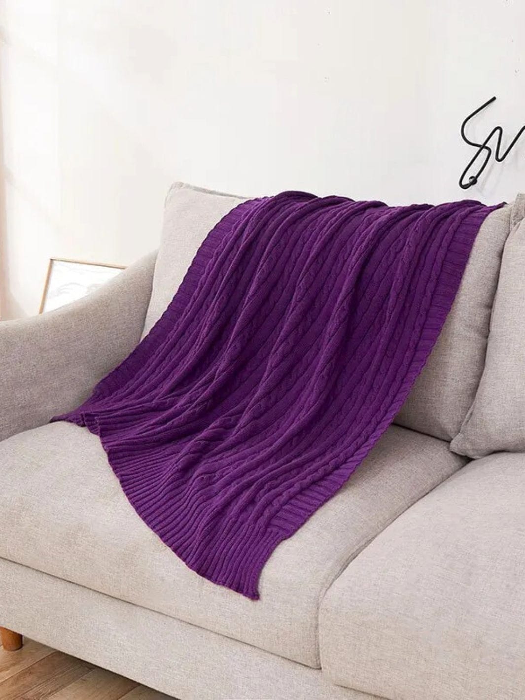 Plaid violet