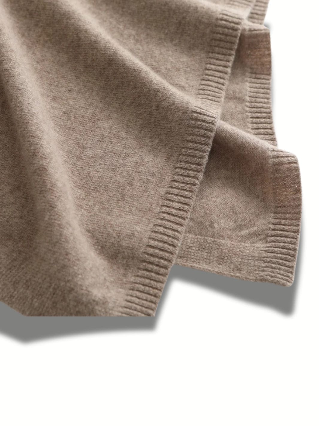 Poncho en laine pour femme Rouge