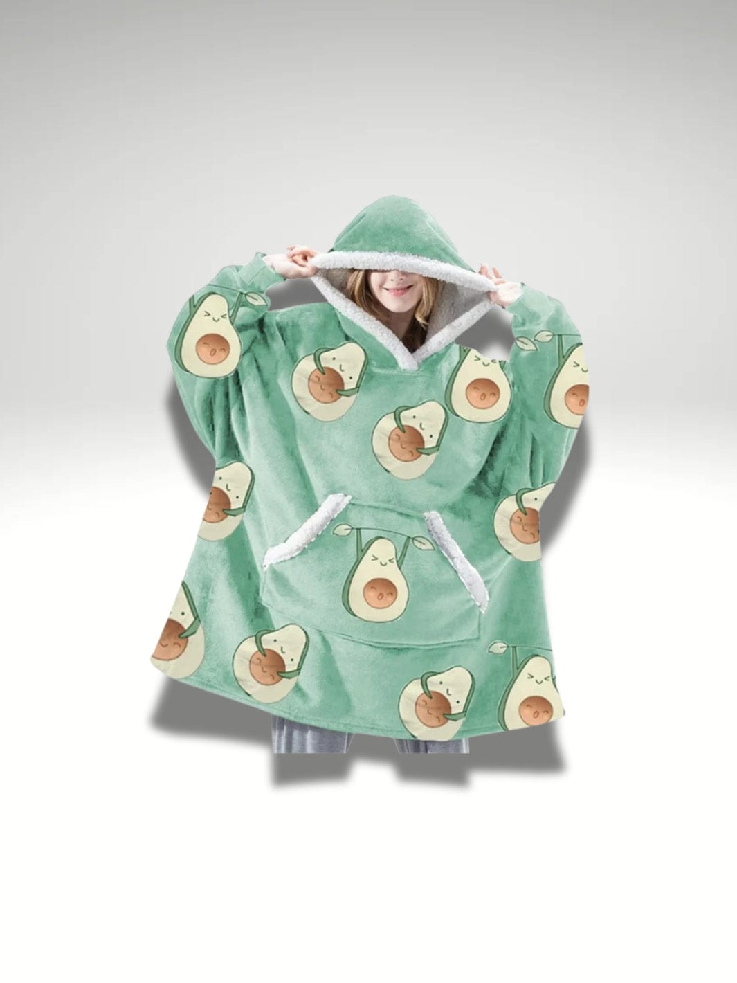 Sweat plaid avocat avocat