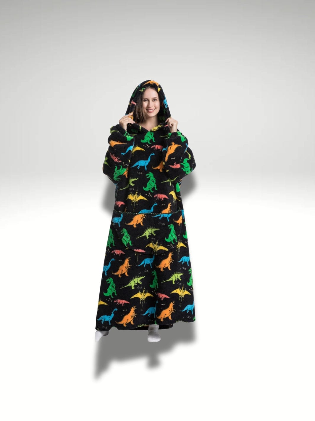 Sweat plaid Dinosaure Dinosaure / Sweat plaid long - 140cm
