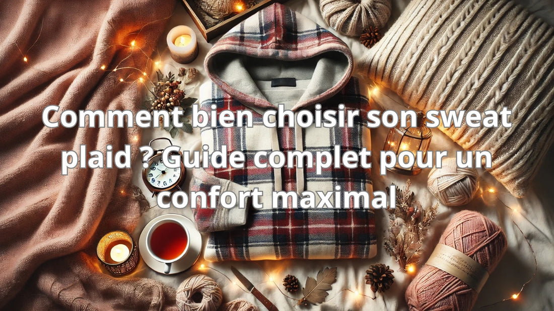 Comment bien choisir son sweat plaid: guide complet pour un confort maximal