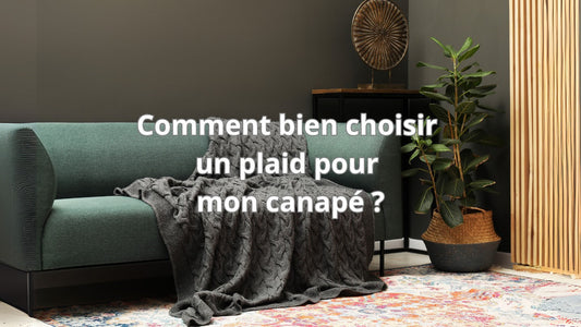 plaid comment bien choisir un plaid pour mon canape