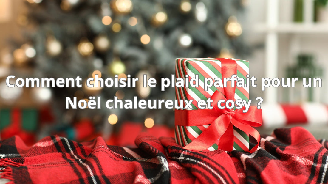 Comment choisir le plaid parfait pour un Noël chaleureux et cosy ?