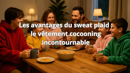 avantages sweat plaid