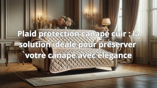 plaid protection canapé​