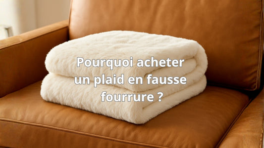 Pourquoi acheter un plaid en fausse fourrure ?