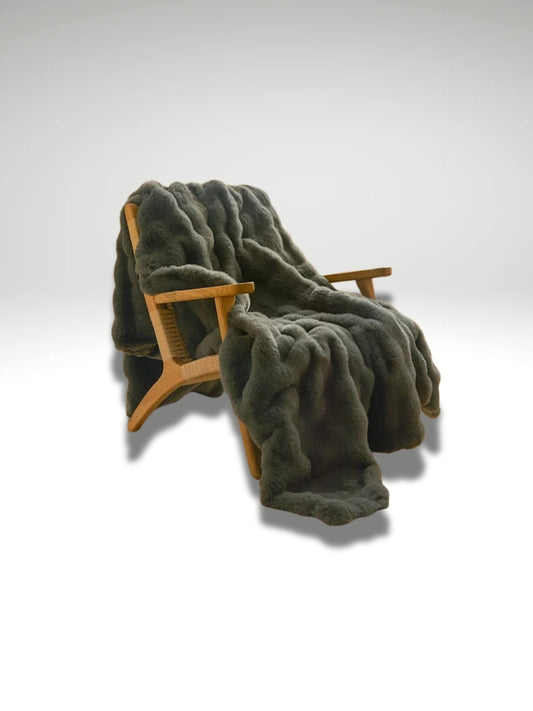 plaid gris souris