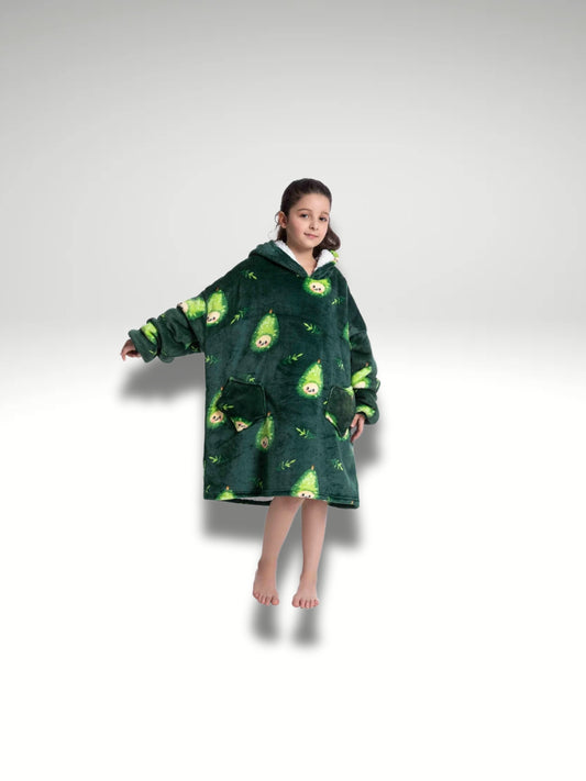 sweat plaid enfant fille