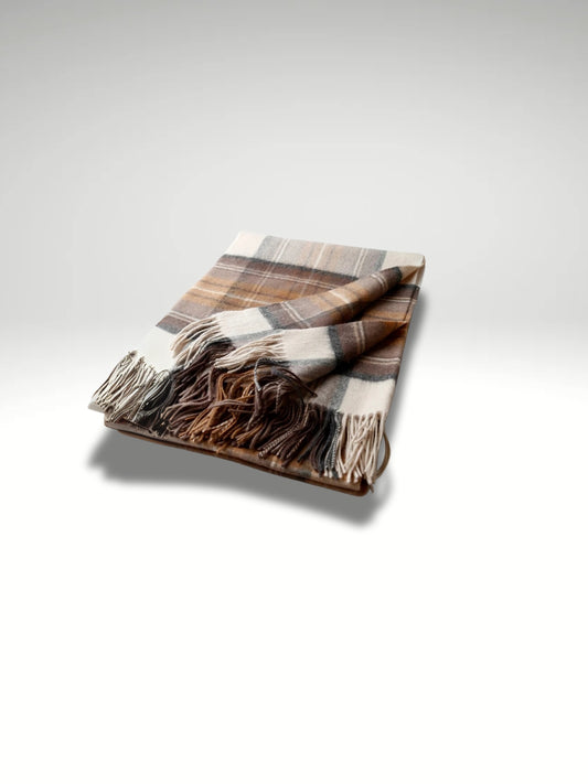 plaid tartan ecossais 100 laine