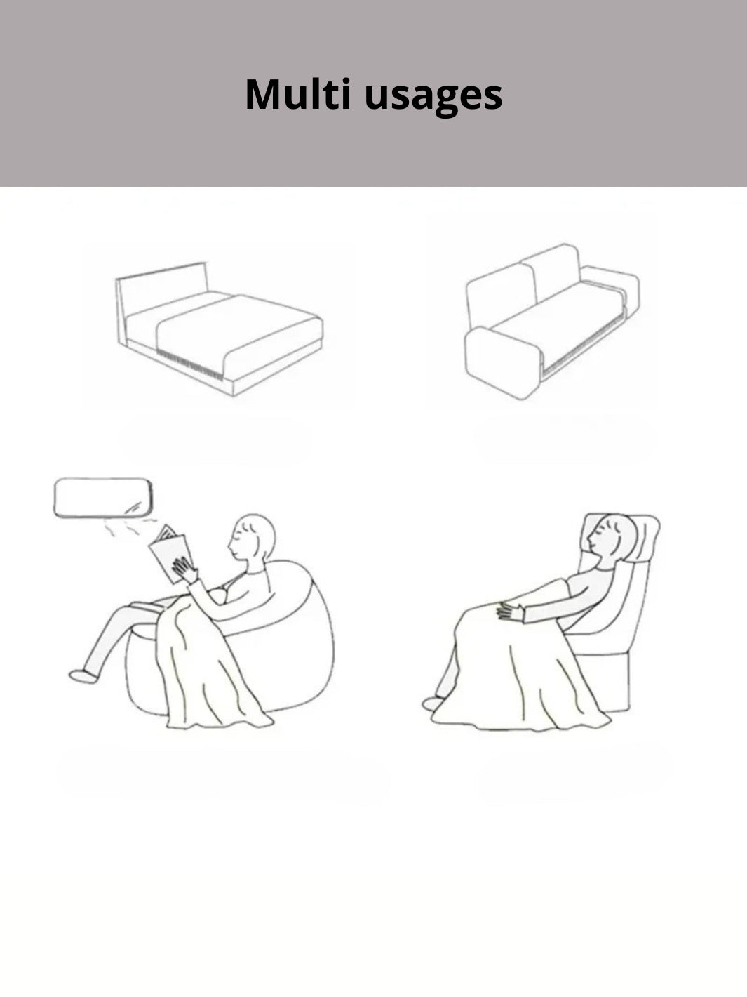 jeté de canapé tendance