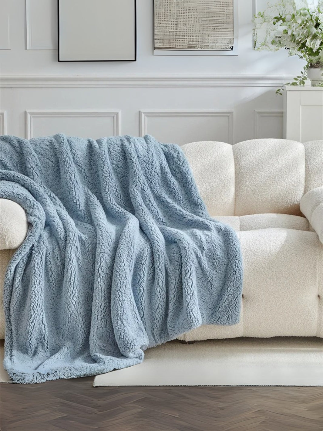 Couverture plaid laine