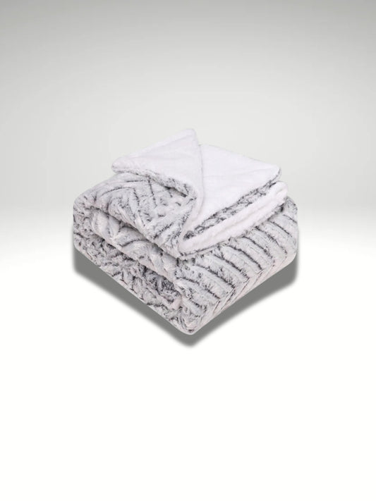 plaid epais polaire