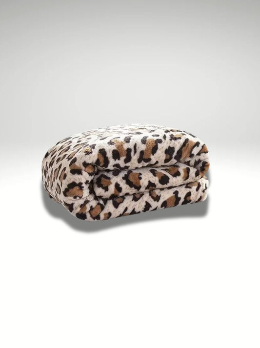 plaid cocooning leopard