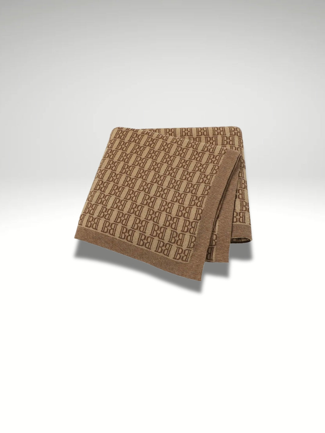 plaid marron pour fauteuil