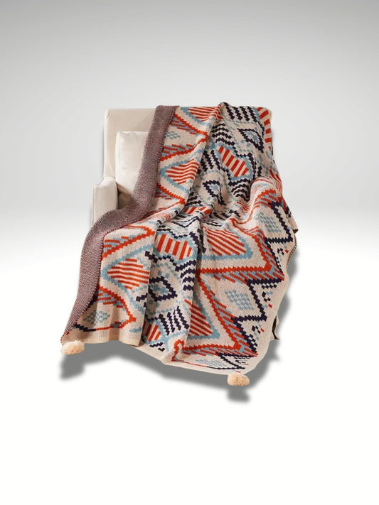 jeté de canapé bord de mer