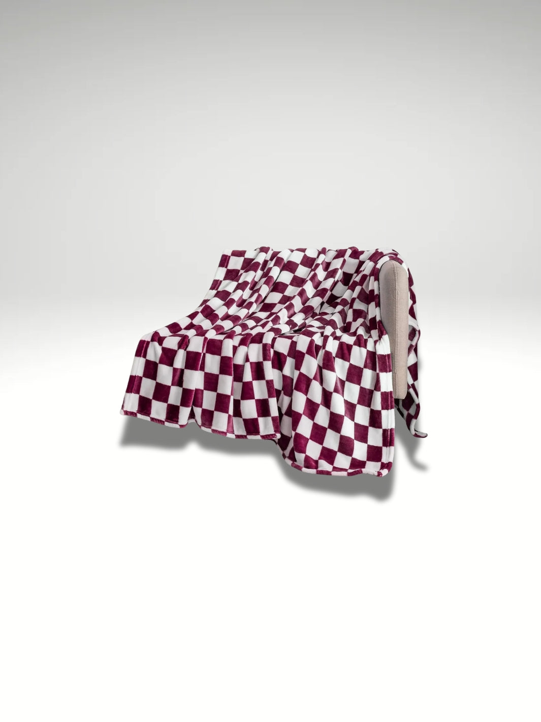 plaid en polyester
