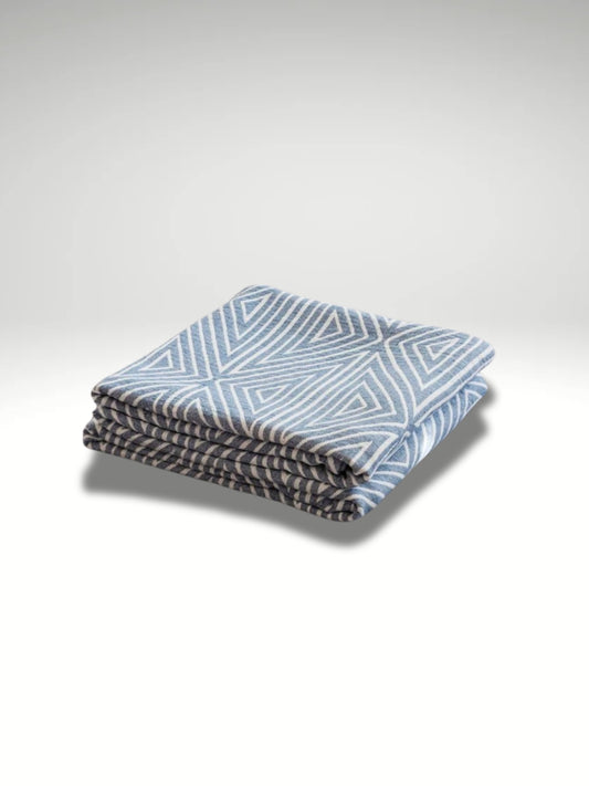 plaid maille fine coton