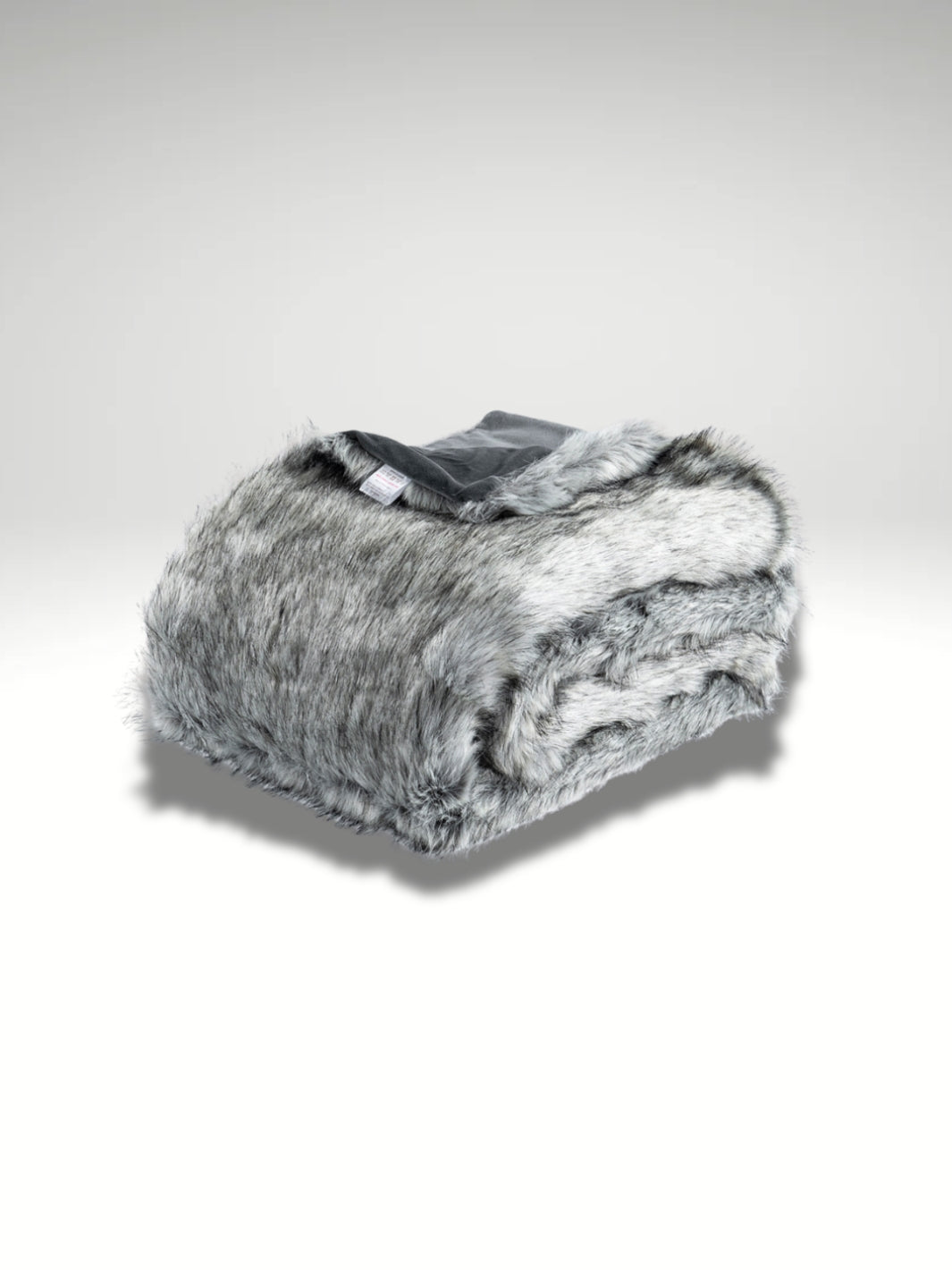 plaid lit grande largeur fausse fourrure